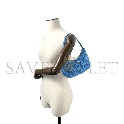 PRADA NYLON AND SAFFIANO LEATHER MINI BAG 1NE204 (22*13*6cm) PRADA NYLON AND SAFFIANO LEATHER MINI BAG 1NE204 (22*13*6cm)